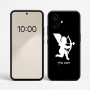 כיסוי בעיצוב אישי עם השם שלך לדגם - Nothing Phone (2a) בעיצוב קופידון