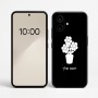כיסוי בעיצוב אישי עם השם שלך לדגם - Nothing Phone (2a) בעיצוב פרח