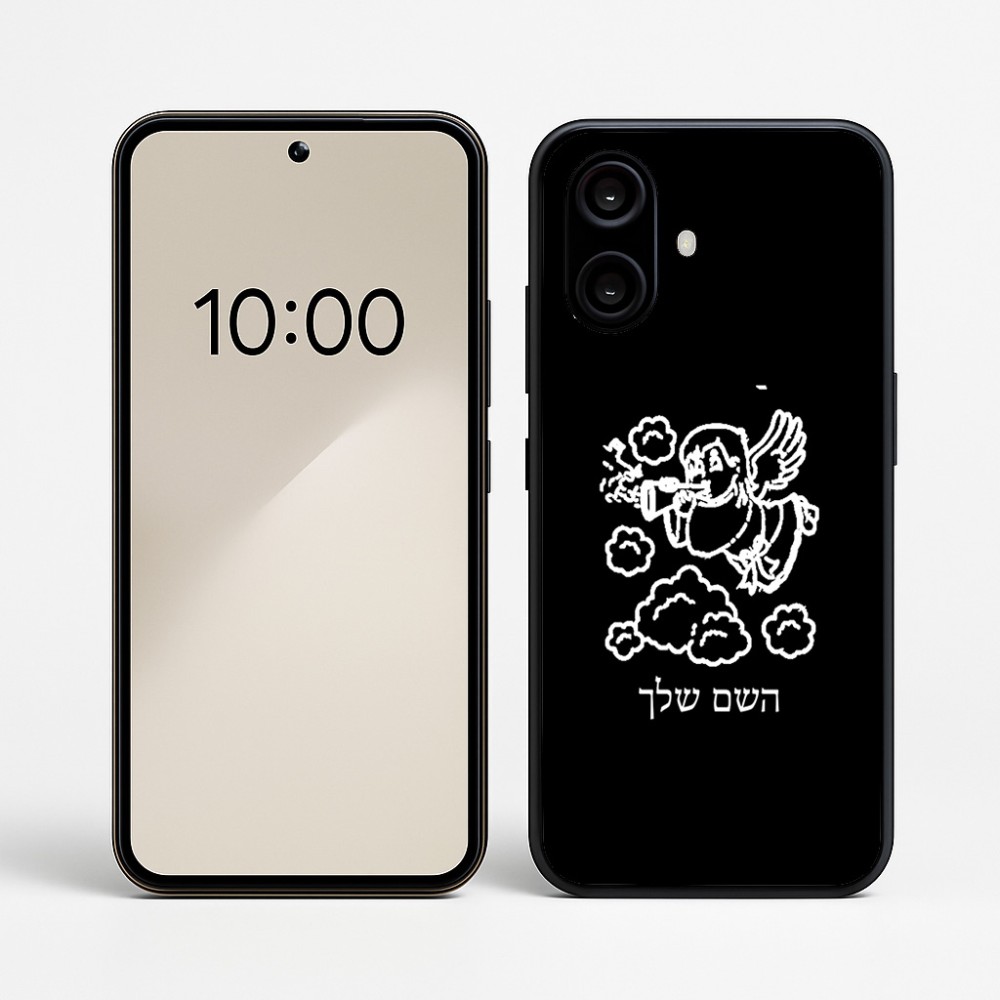 כיסוי בעיצוב אישי עם השם שלך לדגם - Nothing Phone (2a) בעיצוב מחזמר אנג'ל 2
