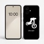 כיסוי בעיצוב אישי עם השם שלך לדגם - Nothing Phone (2a) בעיצוב רוכב אופניים