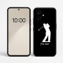 כיסוי בעיצוב אישי עם השם שלך לדגם - Nothing Phone (2a) בעיצוב שחקן גולף