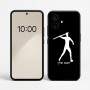כיסוי בעיצוב אישי עם השם שלך לדגם - Nothing Phone (2a) בעיצוב זורק כידון