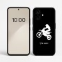 כיסוי בעיצוב אישי עם השם שלך לדגם - Nothing Phone (2a) בעיצוב מוטוקרוס