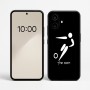 כיסוי בעיצוב אישי עם השם שלך לדגם - Nothing Phone (2a) בעיצוב כדורגל אולימפי