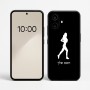 כיסוי בעיצוב אישי עם השם שלך לדגם - Nothing Phone (2a) בעיצוב רץ רץ אישה