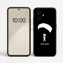 כיסוי בעיצוב אישי עם השם שלך לדגם - Nothing Phone (2a) בעיצוב צניחה חופשית