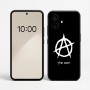 כיסוי בעיצוב אישי עם השם שלך לדגם - Nothing Phone (2a) בעיצוב אנרכיה