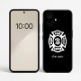 כיסוי בעיצוב אישי עם השם שלך לדגם - Nothing Phone (2a) בעיצוב כבאי - תגית