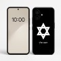 כיסוי בעיצוב אישי עם השם שלך לדגם - Nothing Phone (2a) בעיצוב מגן דוד - מגן דוד - ישראל