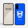 כיסוי בעיצוב אישי עם השם שלך לדגם - Nothing Phone (2a) בעיצוב פרצוף בולדוג