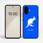 כיסוי בעיצוב אישי עם השם שלך לדגם - Nothing Phone (2a) בעיצוב קנגורו