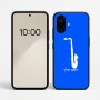 כיסוי בעיצוב אישי עם השם שלך לדגם - Nothing Phone (2a) בעיצוב סקסופון