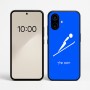 כיסוי בעיצוב אישי עם השם שלך לדגם - Nothing Phone (2a) בעיצוב קפיצת סקי אולימפית