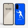 כיסוי בעיצוב אישי עם השם שלך לדגם - Nothing Phone (2a) בעיצוב שחקן פינג פונג