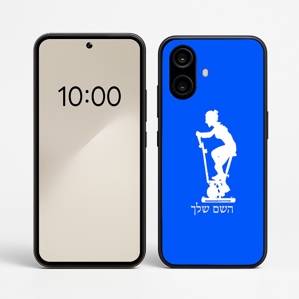 כיסוי בעיצוב אישי עם השם שלך לדגם - Nothing Phone (2a) בעיצוב אימון ספינינג - אישה