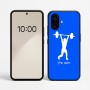 כיסוי בעיצוב אישי עם השם שלך לדגם - Nothing Phone (2a) בעיצוב הרמת משקולות
