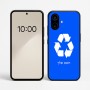 כיסוי בעיצוב אישי עם השם שלך לדגם - Nothing Phone (2a) בעיצוב למחזר