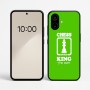 כיסוי בעיצוב אישי עם השם שלך לדגם - Nothing Phone (2a) בעיצוב שחמט