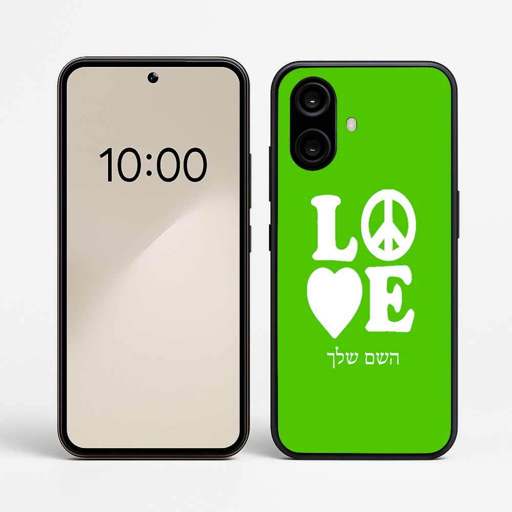 כיסוי בעיצוב אישי עם השם שלך לדגם - Nothing Phone (2a) בעיצוב אהבה