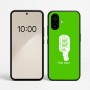 כיסוי בעיצוב אישי עם השם שלך לדגם - Nothing Phone (2a) בעיצוב מיקרופון