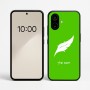 כיסוי בעיצוב אישי עם השם שלך לדגם - Nothing Phone (2a) בעיצוב נוצת נוצה