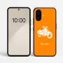 כיסוי בעיצוב אישי עם השם שלך לדגם - Nothing Phone (2a) בעיצוב הארלי-דיווידסון