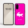 כיסוי בעיצוב אישי עם השם שלך לדגם - Nothing Phone (2a) בעיצוב תנין