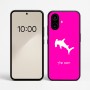 כיסוי בעיצוב אישי עם השם שלך לדגם - Nothing Phone (2a) בעיצוב כריש ראש פטיש