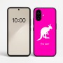 כיסוי בעיצוב אישי עם השם שלך לדגם - Nothing Phone (2a) בעיצוב קנגורו