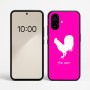 כיסוי בעיצוב אישי עם השם שלך לדגם - Nothing Phone (2a) בעיצוב תרנגול