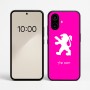 כיסוי בעיצוב אישי עם השם שלך לדגם - Nothing Phone (2a) בעיצוב פיג'ו