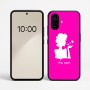 כיסוי בעיצוב אישי עם השם שלך לדגם - Nothing Phone (2a) בעיצוב אהבת נשים
