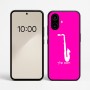 כיסוי בעיצוב אישי עם השם שלך לדגם - Nothing Phone (2a) בעיצוב סקסופון