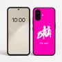 כיסוי בעיצוב אישי עם השם שלך לדגם - Nothing Phone (2a) בעיצוב מזלות - תאומים