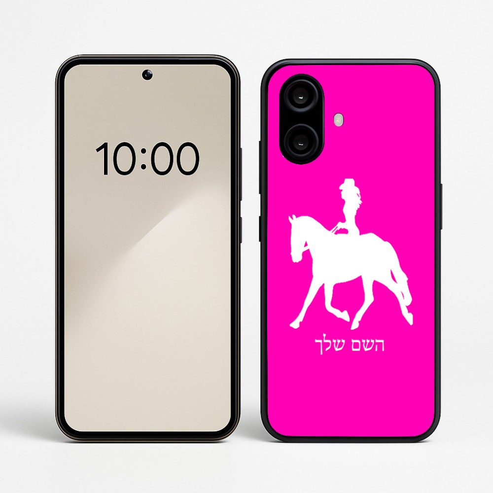 כיסוי בעיצוב אישי עם השם שלך לדגם - Nothing Phone (2a) בעיצוב קאוגירל - אישה