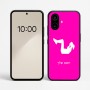 כיסוי בעיצוב אישי עם השם שלך לדגם - Nothing Phone (2a) בעיצוב אישה מתאמנת