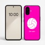 כיסוי בעיצוב אישי עם השם שלך לדגם - Nothing Phone (2a) בעיצוב כדור כדורעף
