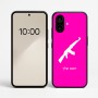 כיסוי בעיצוב אישי עם השם שלך לדגם - Nothing Phone (2a) בעיצוב אק 47