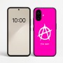כיסוי בעיצוב אישי עם השם שלך לדגם - Nothing Phone (2a) בעיצוב אנרכיה