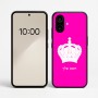 כיסוי בעיצוב אישי עם השם שלך לדגם - Nothing Phone (2a) בעיצוב כתר מלכותי