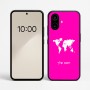 כיסוי בעיצוב אישי עם השם שלך לדגם - Nothing Phone (2a) בעיצוב מפת העולם