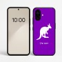 כיסוי בעיצוב אישי עם השם שלך לדגם - Nothing Phone (2a) בעיצוב קנגורו
