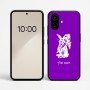 כיסוי בעיצוב אישי עם השם שלך לדגם - Nothing Phone (2a) בעיצוב ארנב מחזיק גזר