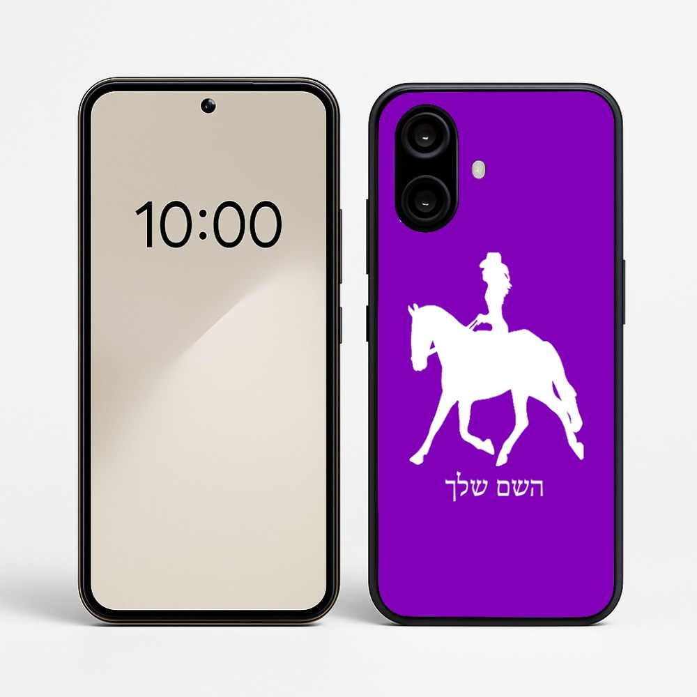 כיסוי בעיצוב אישי עם השם שלך לדגם - Nothing Phone (2a) בעיצוב קאוגירל - אישה