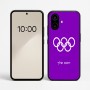 כיסוי בעיצוב אישי עם השם שלך לדגם - Nothing Phone (2a) בעיצוב אולימפי