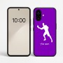 כיסוי בעיצוב אישי עם השם שלך לדגם - Nothing Phone (2a) בעיצוב שחקן פינג פונג