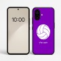 כיסוי בעיצוב אישי עם השם שלך לדגם - Nothing Phone (2a) בעיצוב כדור כדורעף