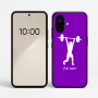 כיסוי בעיצוב אישי עם השם שלך לדגם - Nothing Phone (2a) בעיצוב הרמת משקולות