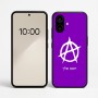 כיסוי בעיצוב אישי עם השם שלך לדגם - Nothing Phone (2a) בעיצוב אנרכיה