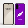 כיסוי בעיצוב אישי עם השם שלך לדגם - Nothing Phone (2a) בעיצוב נוצת נוצה